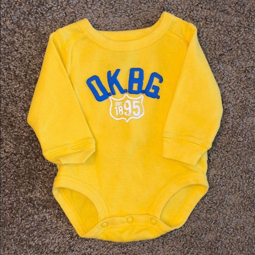 OshKosh Baby Infant Boy Bodysuit Size 6 months